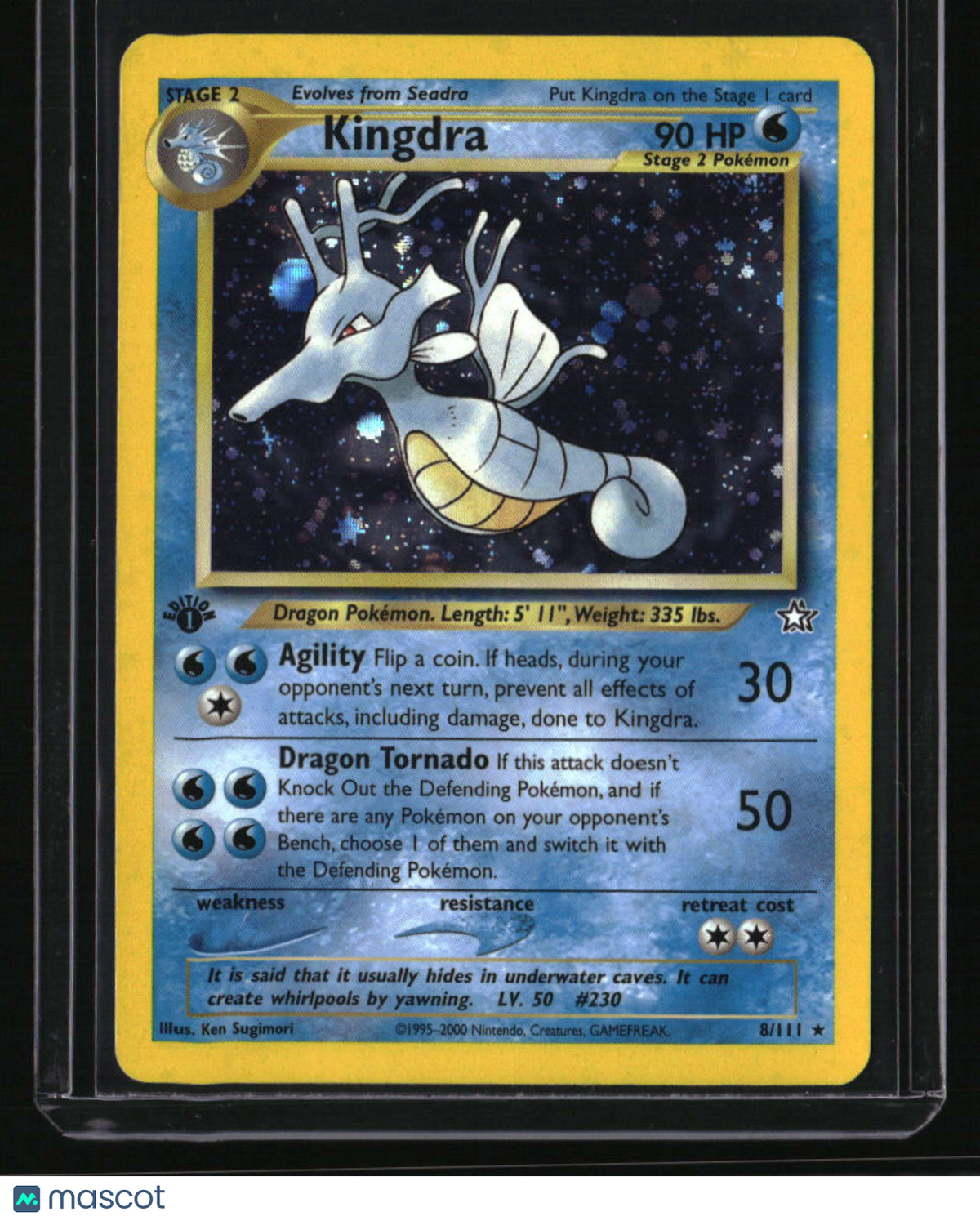 1st Edition Neo Genesis Kingdra
