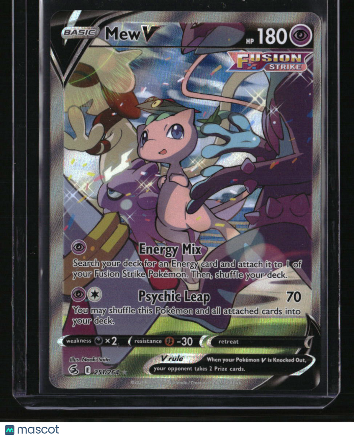 SWSH08: Fusion Strike Mew V (Alternate Full Art)