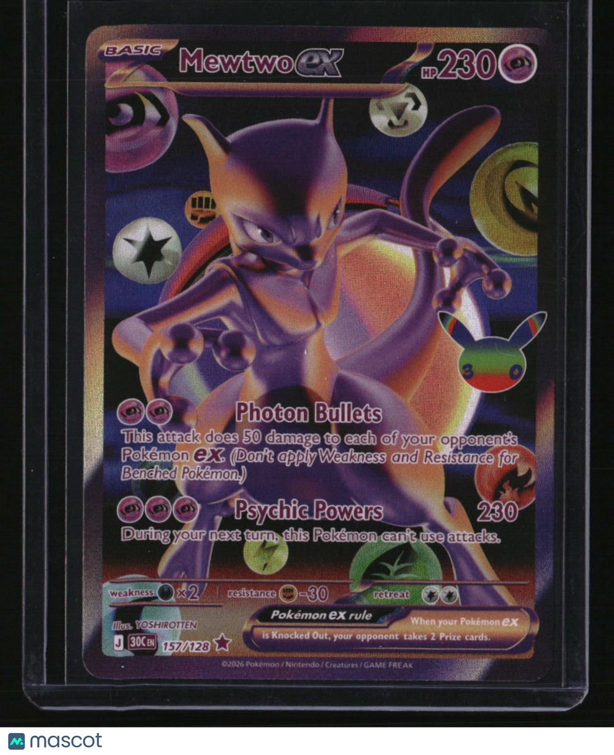 ME: 30th Celebration Mewtwo ex