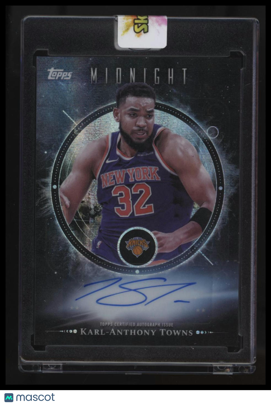 2025-26 Topps Midnight Karl-Anthony Towns Midnight Oil Marks