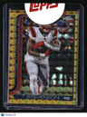 2025 Topps Chrome Rhamondre Stevenson Gold Geometric Refractor #/50
