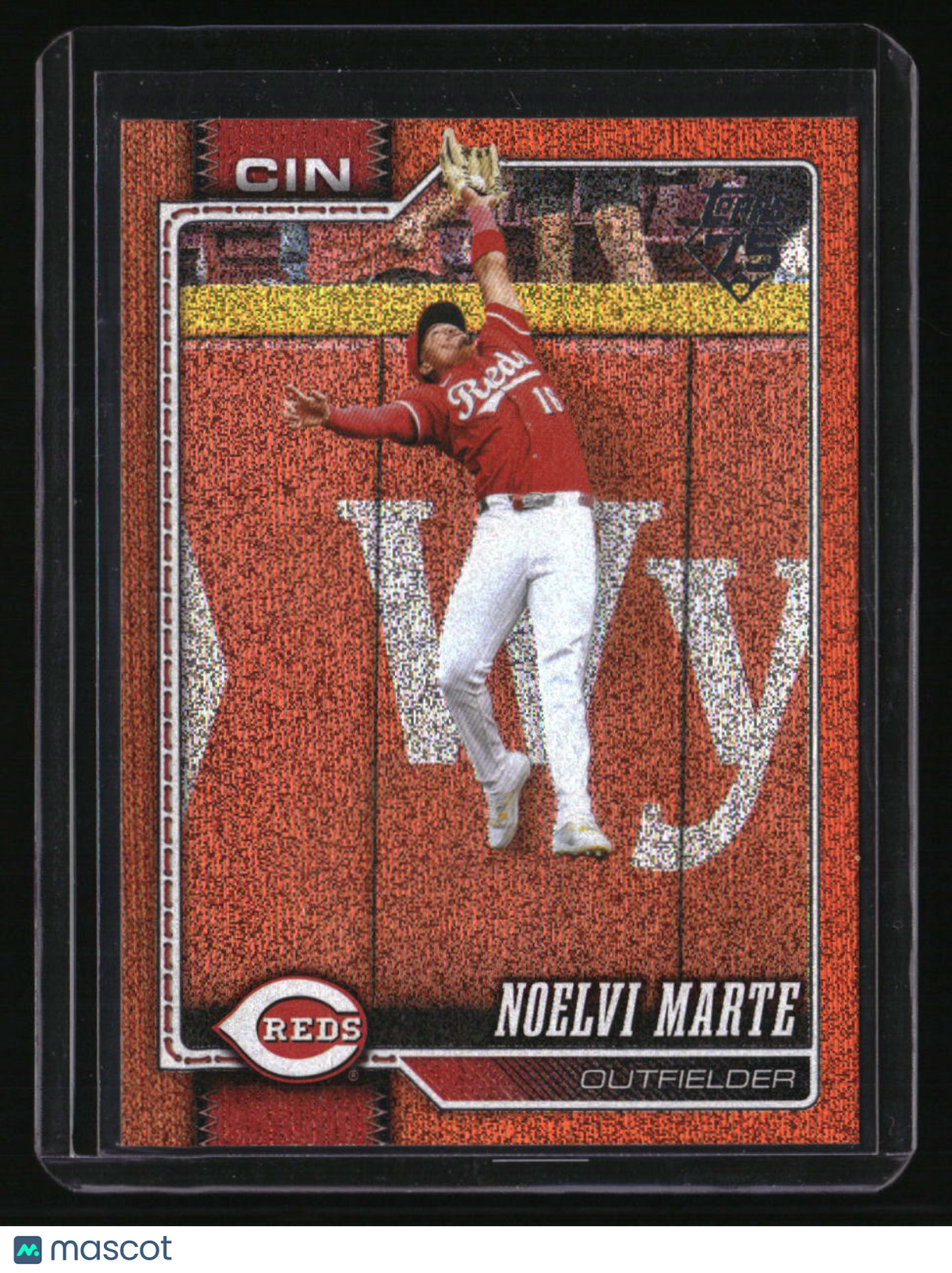 2026 Topps Noelvi Marte Orange Sandglitter #/25