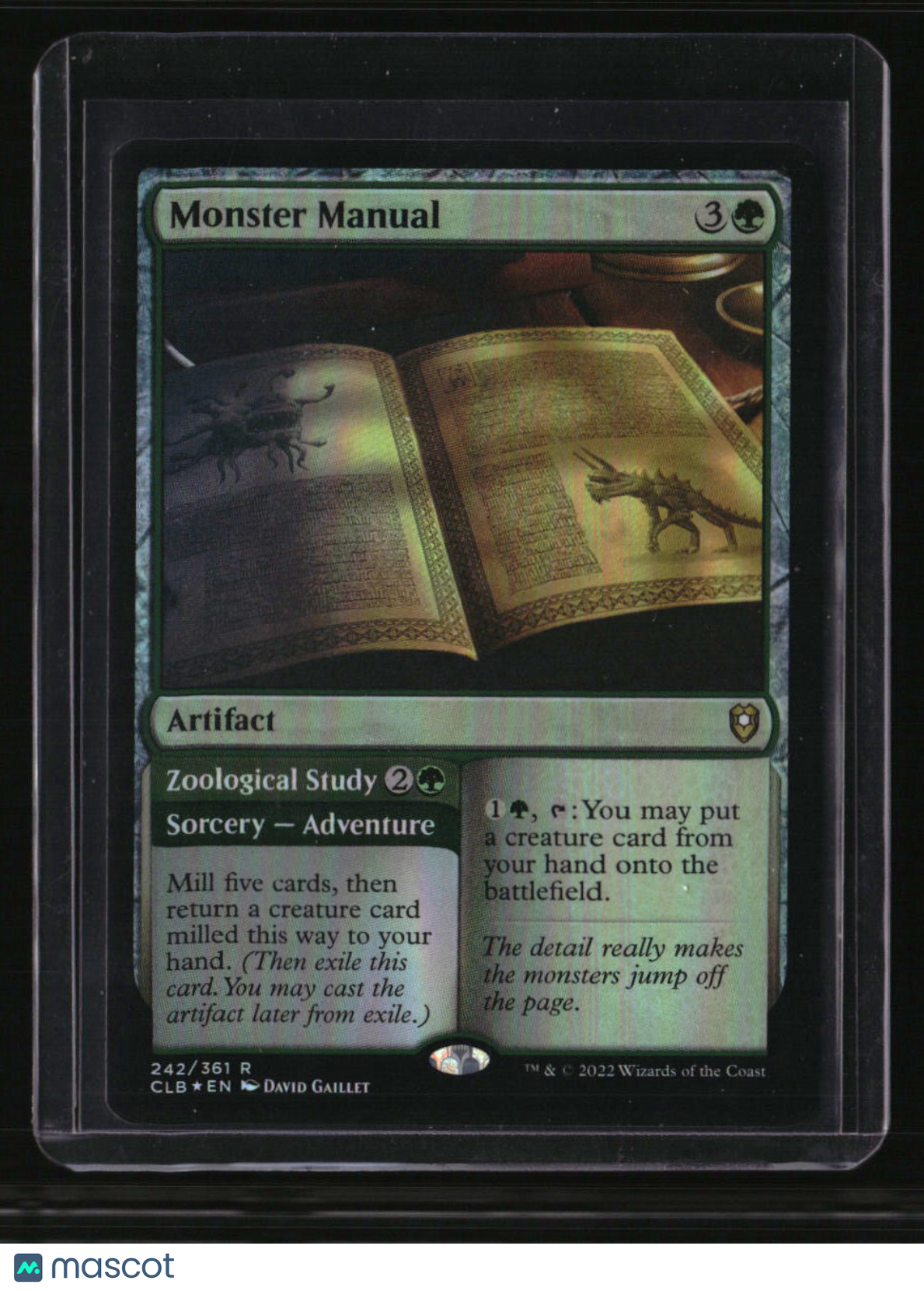 Commander Legends: Battle for Baldur's Gate Monster Manual Foil