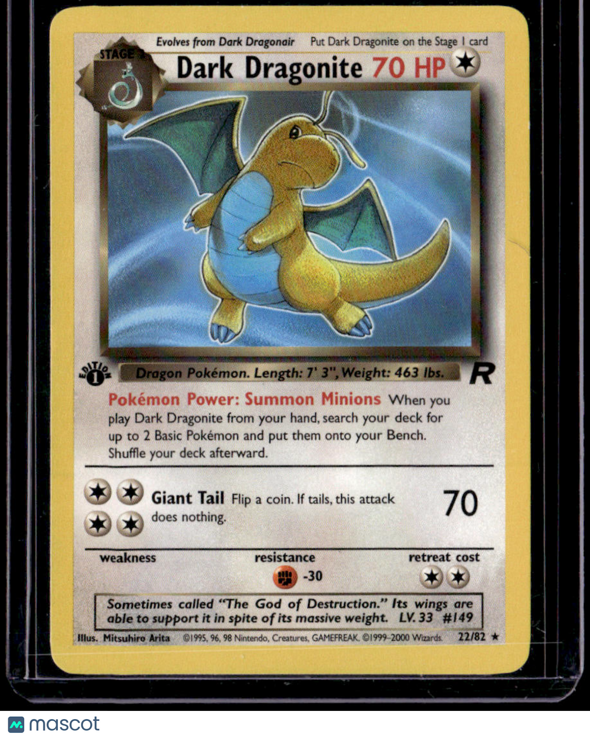 Team Rocket Dark Dragonite (22)
