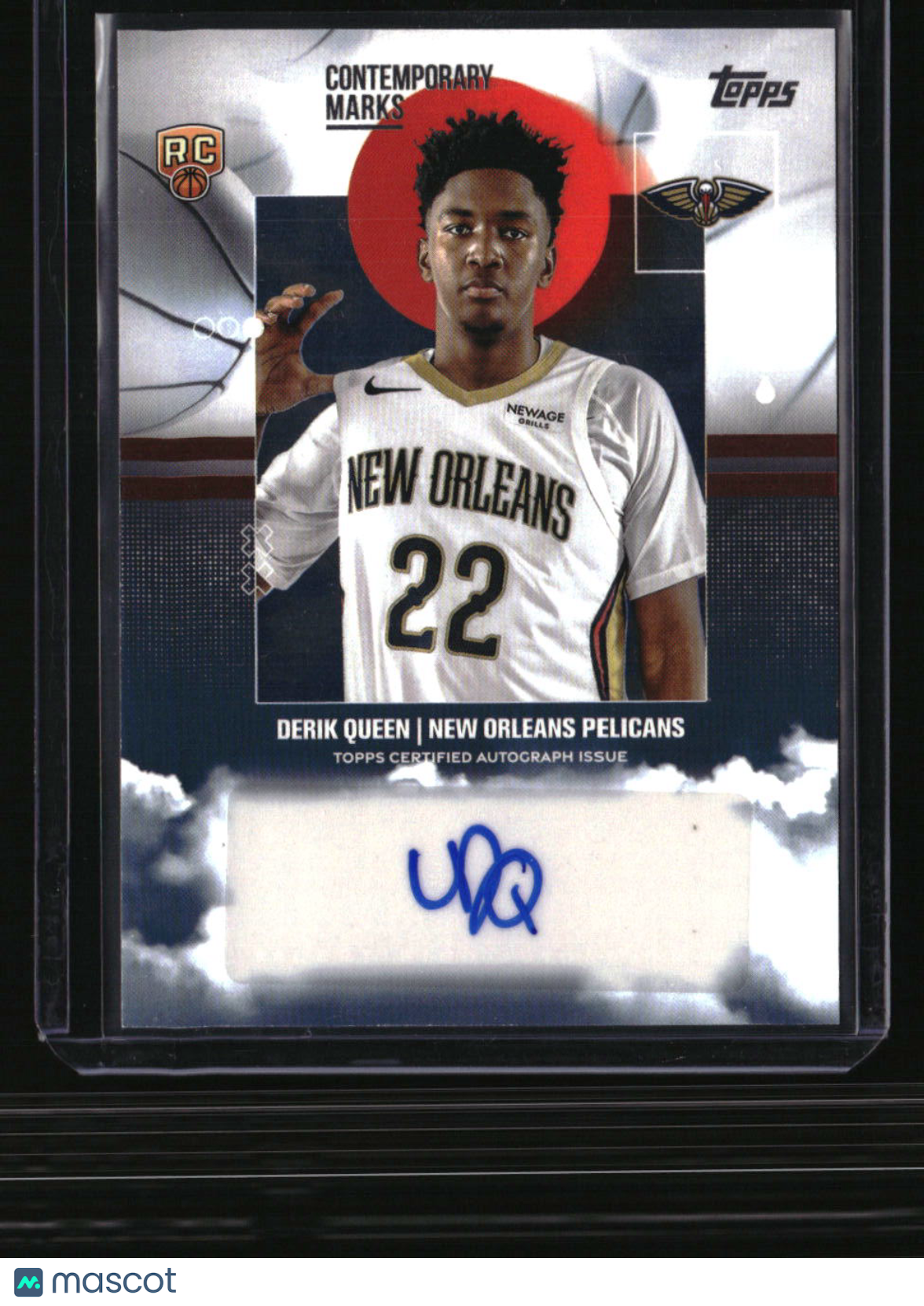 2025-26 Topps Derik Queen Contemporary Marks