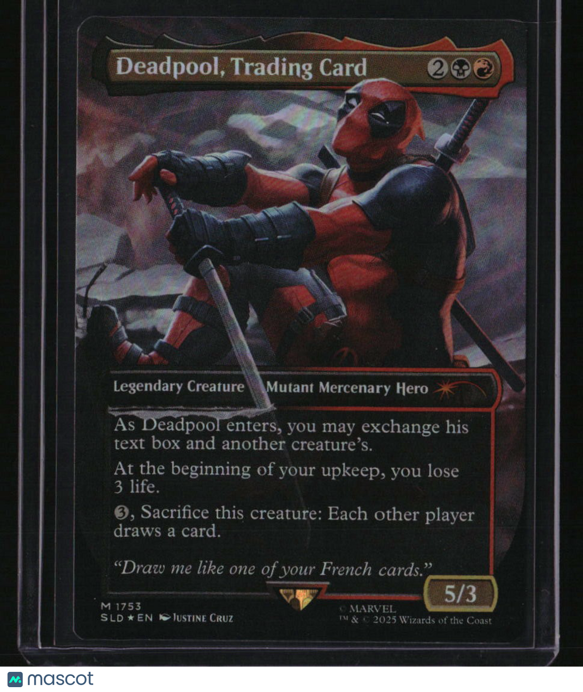 Secret Lair Drop Series Deadpool, Trading Card (1753) Foil