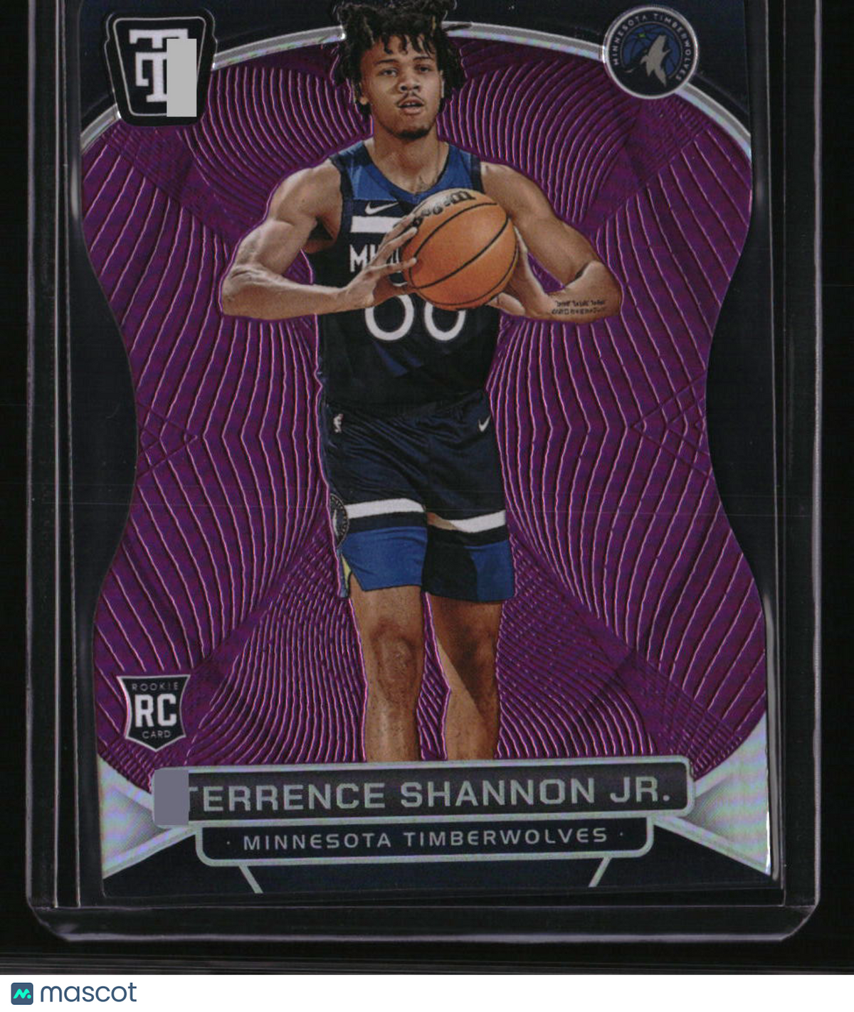2024-25 Totally Certified Terrence Shannon Jr. Purple Platinum Die Cut #/49