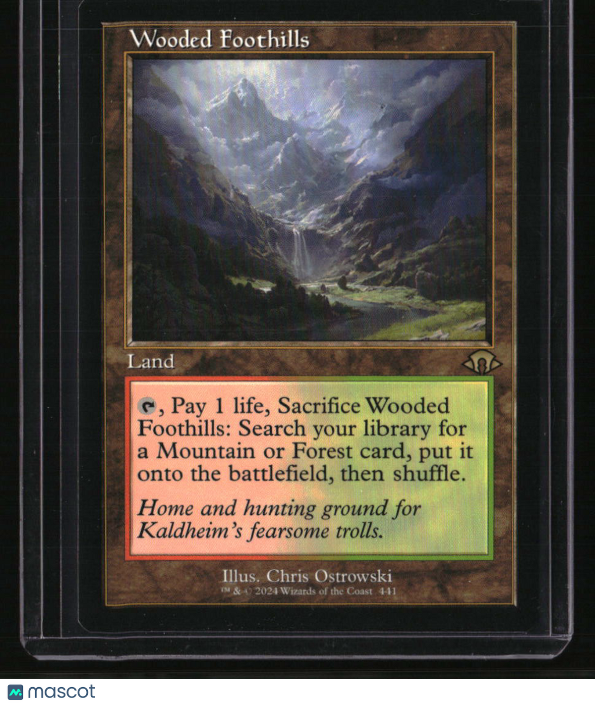 Modern Horizons 3 Wooded Foothills (Retro Frame)