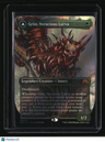 Modern Horizons 3 Grist, Voracious Larva (Borderless) (Textured Foil)