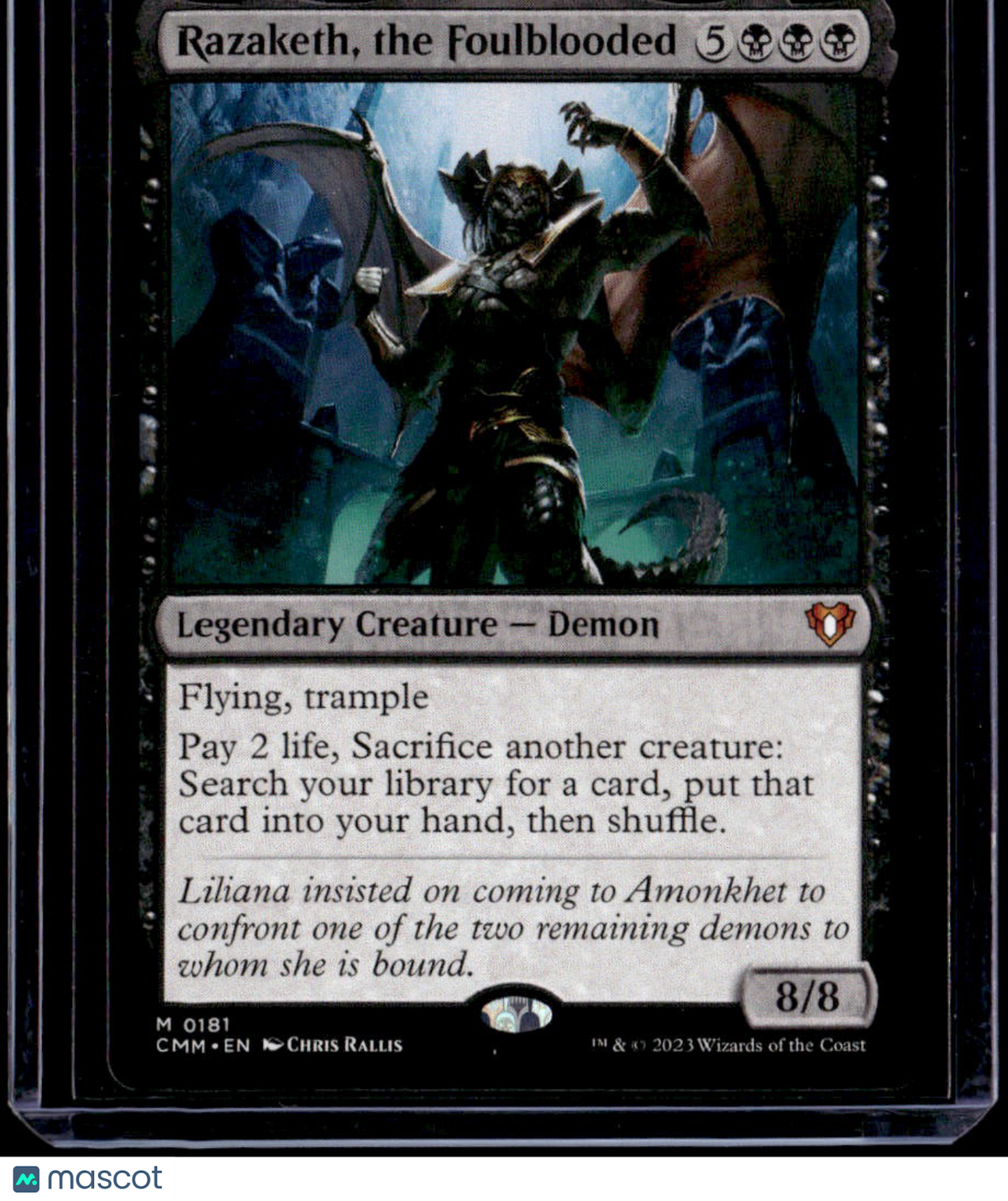Hour of Devastation Razaketh, the Foulblooded