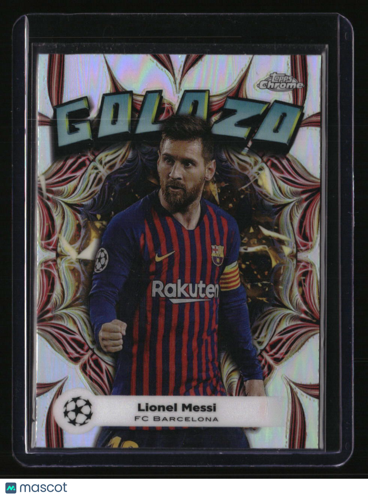 2023-24 Topps Chrome UEFA Club Competitions Lionel Messi Golazo