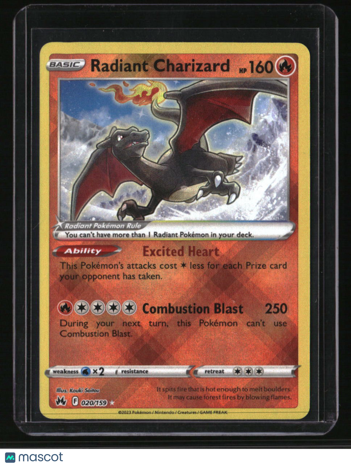 SWSH: Crown Zenith Radiant Charizard