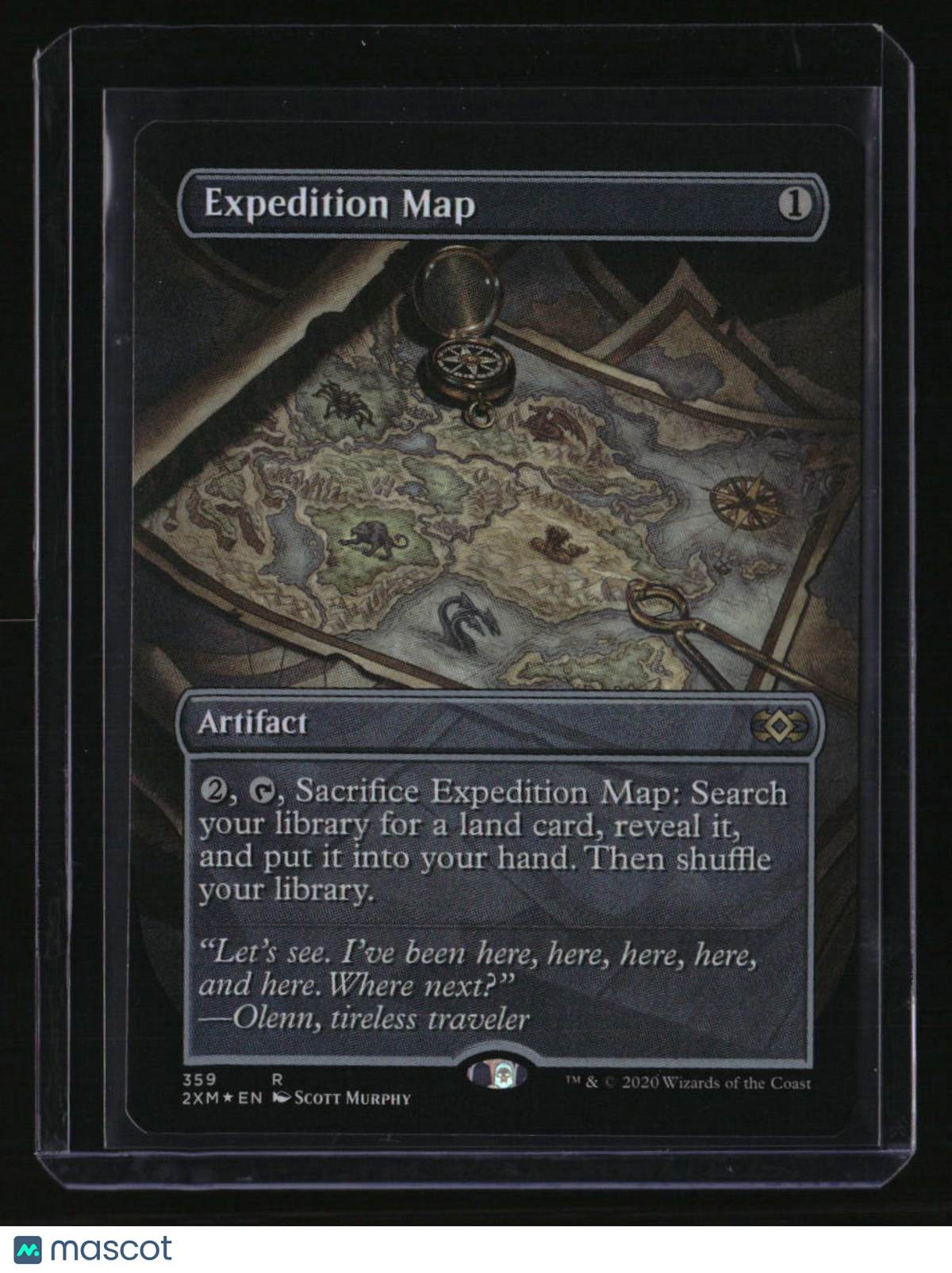 Double Masters Expedition Map (Borderless) Foil