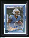 2025 Donruss Optic Omarion Hampton Rated Rookies RPS Autographs Holo #/199