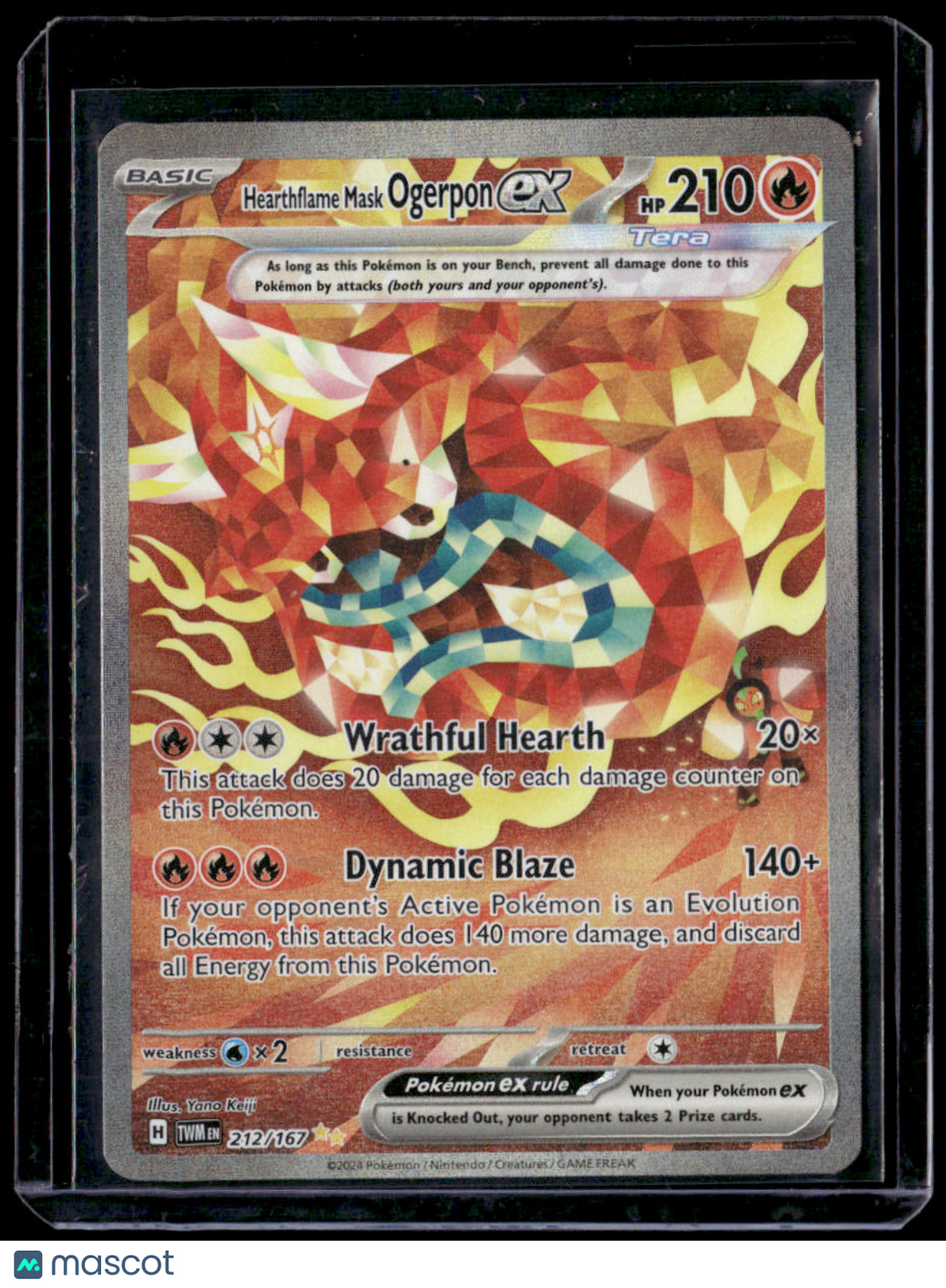 SV06: Twilight Masquerade Hearthflame Mask Ogerpon ex