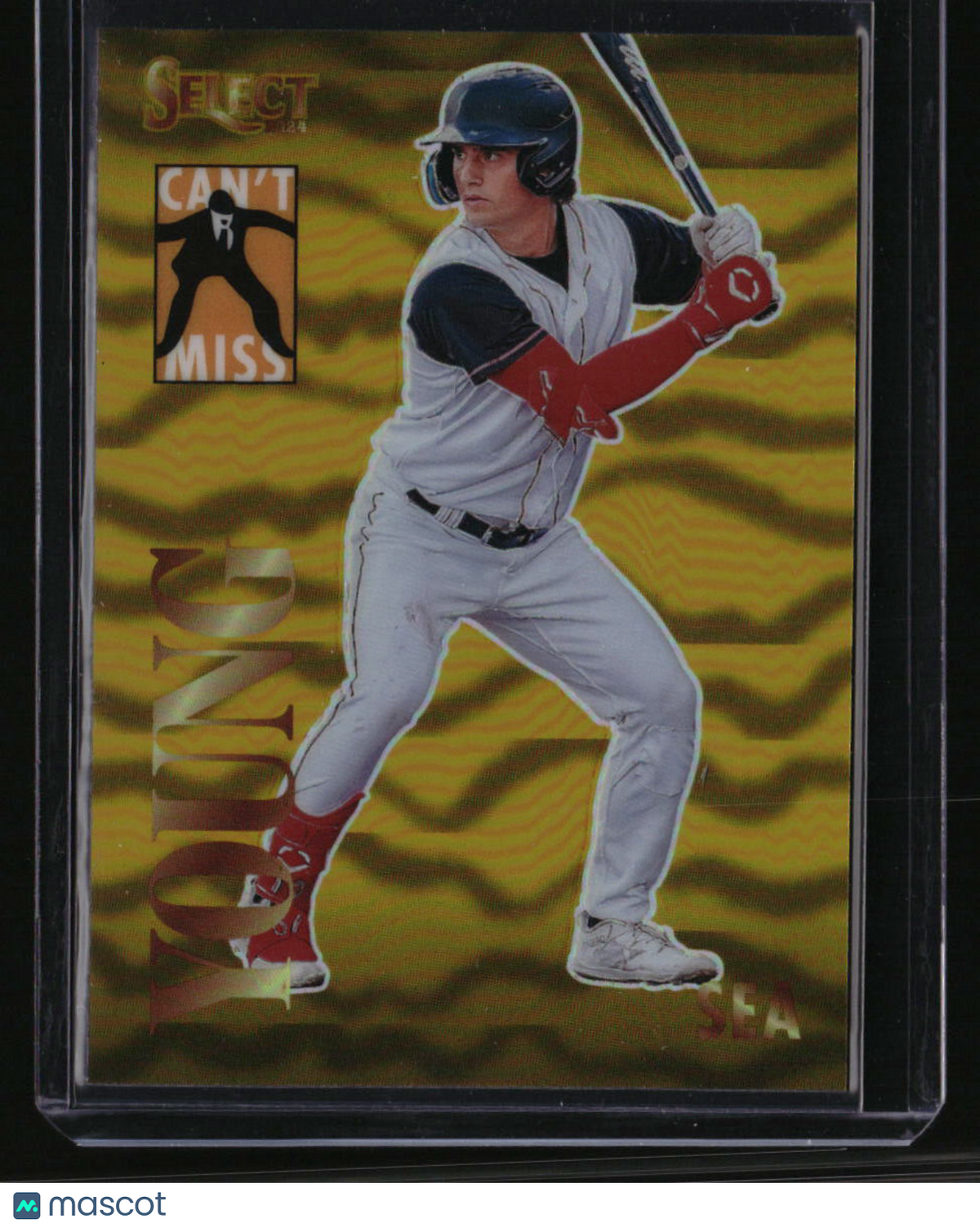 2024 Panini Select Cole Young Can't Miss Gold Prizms #/10