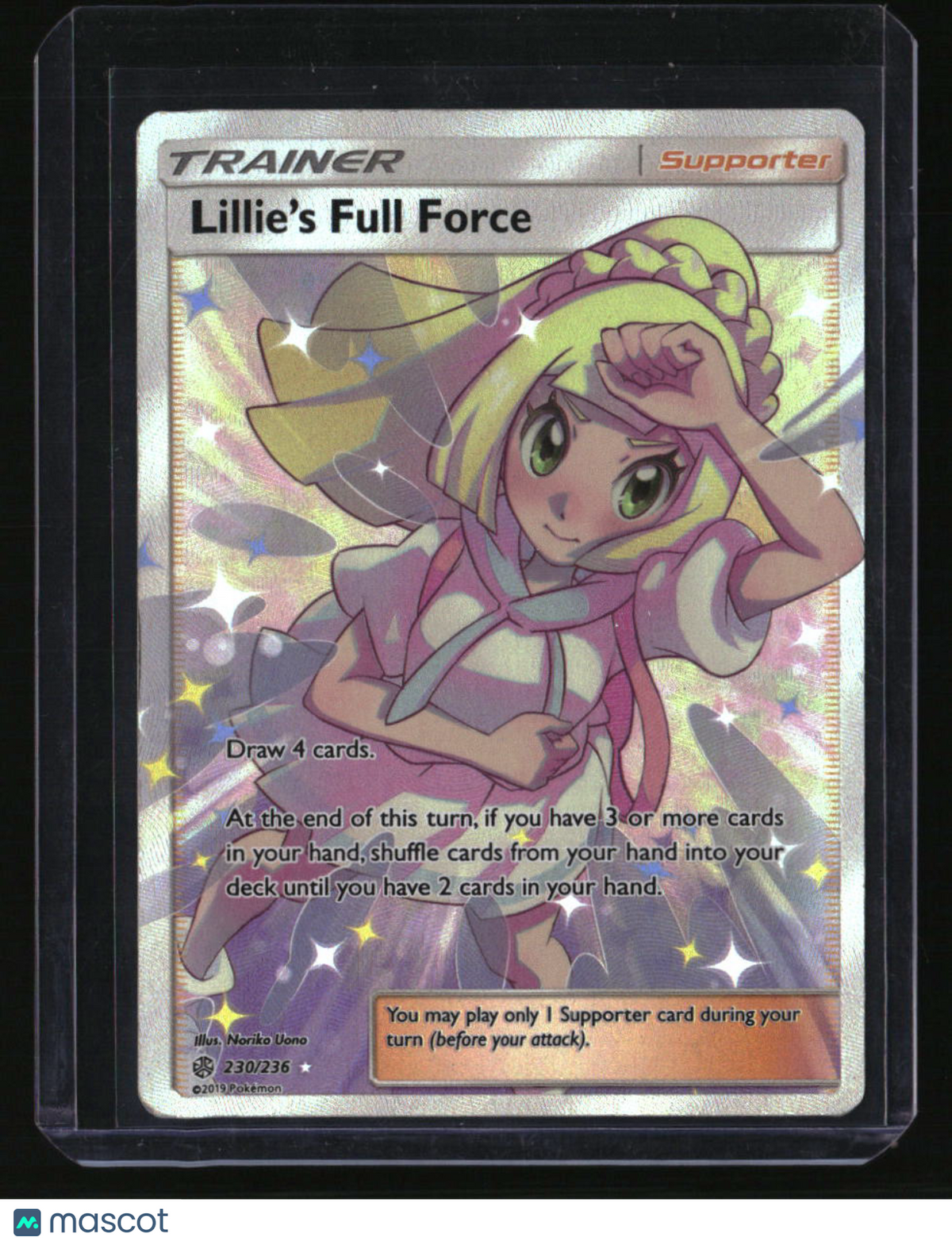 SM - Cosmic Eclipse Lillie's Full Force (Full Art)