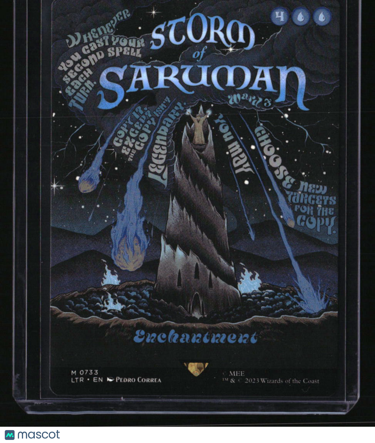 Universes Beyond: The Lord of the Rings: Storm of Saruman (Borderless Poster)