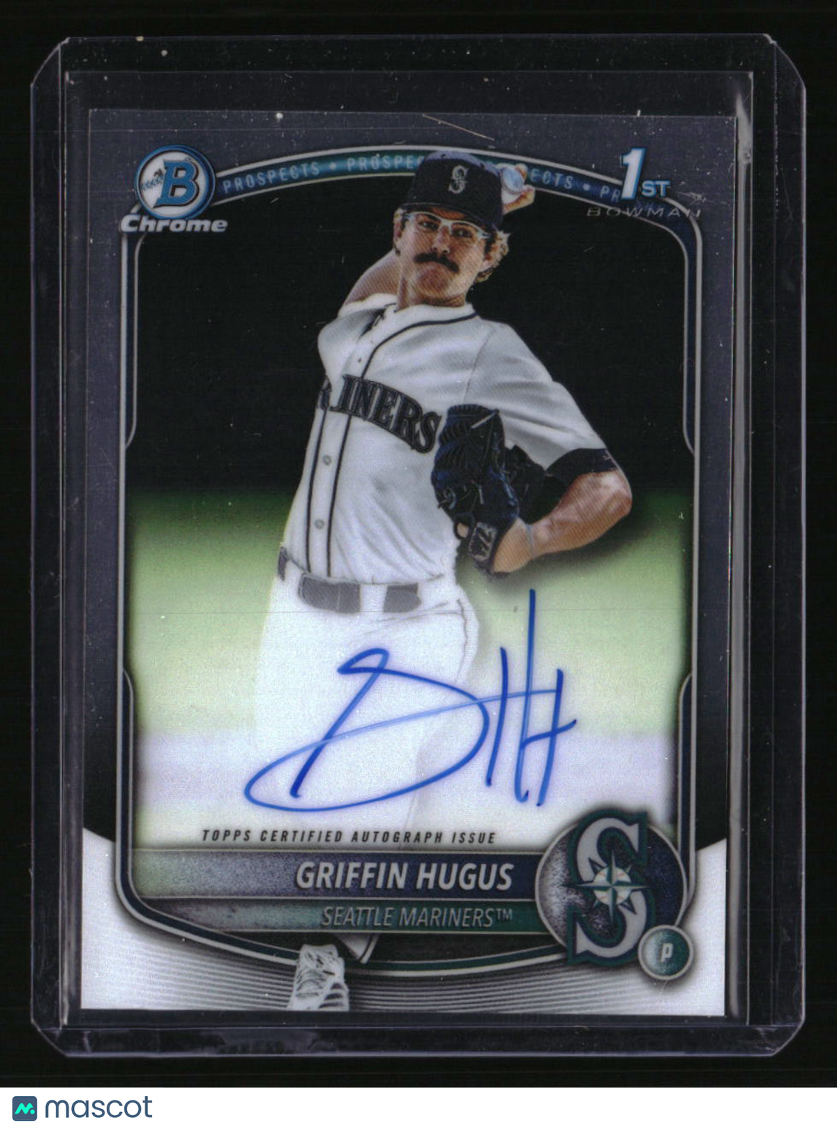 2025 Bowman Draft Griffin Hugus Chrome Prospect Autographs