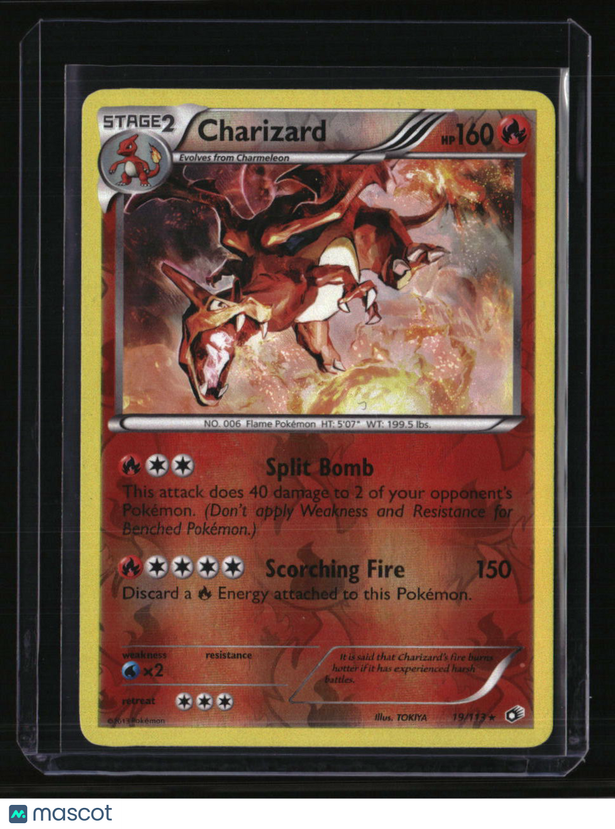 Legendary Treasures Charizard Reverse Holo