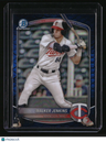 2025 Bowman Walker Jenkins Chrome Prospects Reptilian Blue Refractor #/150