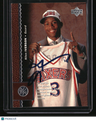 1996-97 Upper Deck Allen Iverson - Signed JSA COA AN32286