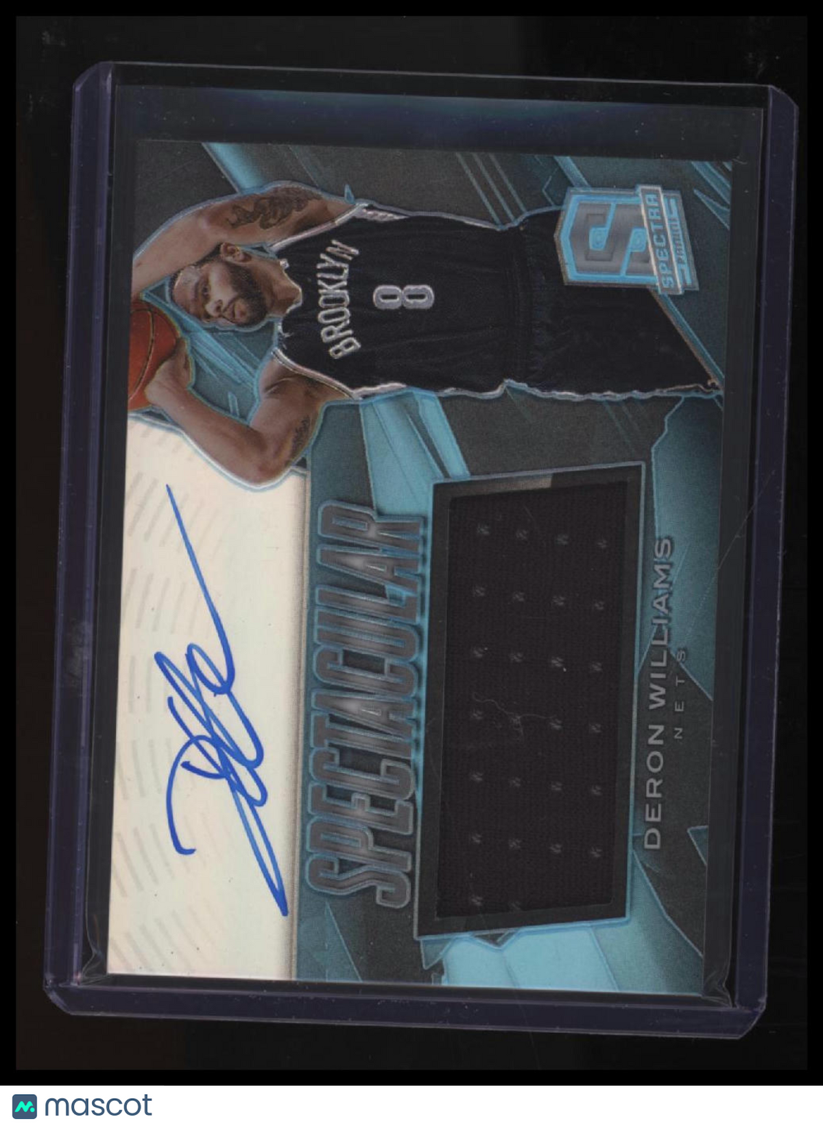 2013-14 Panini Spectra Deron Williams Spectacular Swatches Signature #/20