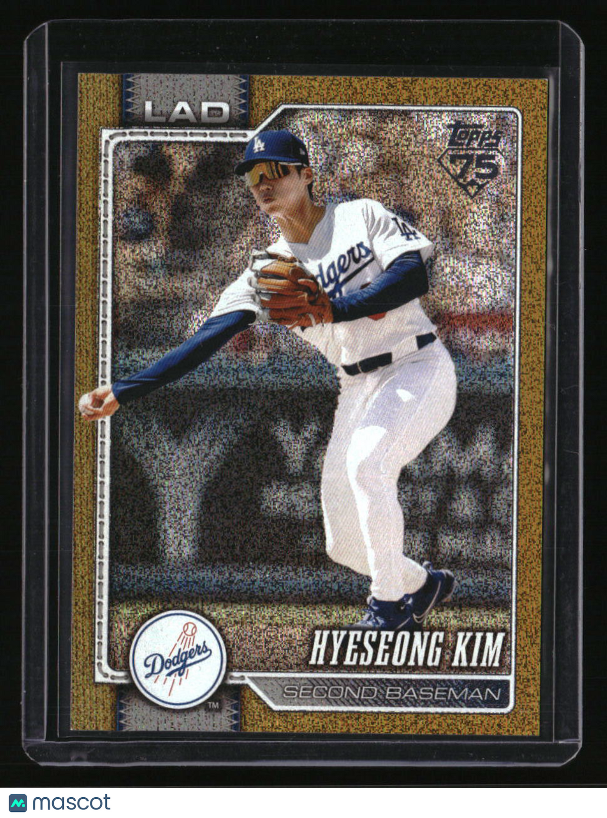 2026 Topps Hyeseong Kim Gold Sandglitter #/50