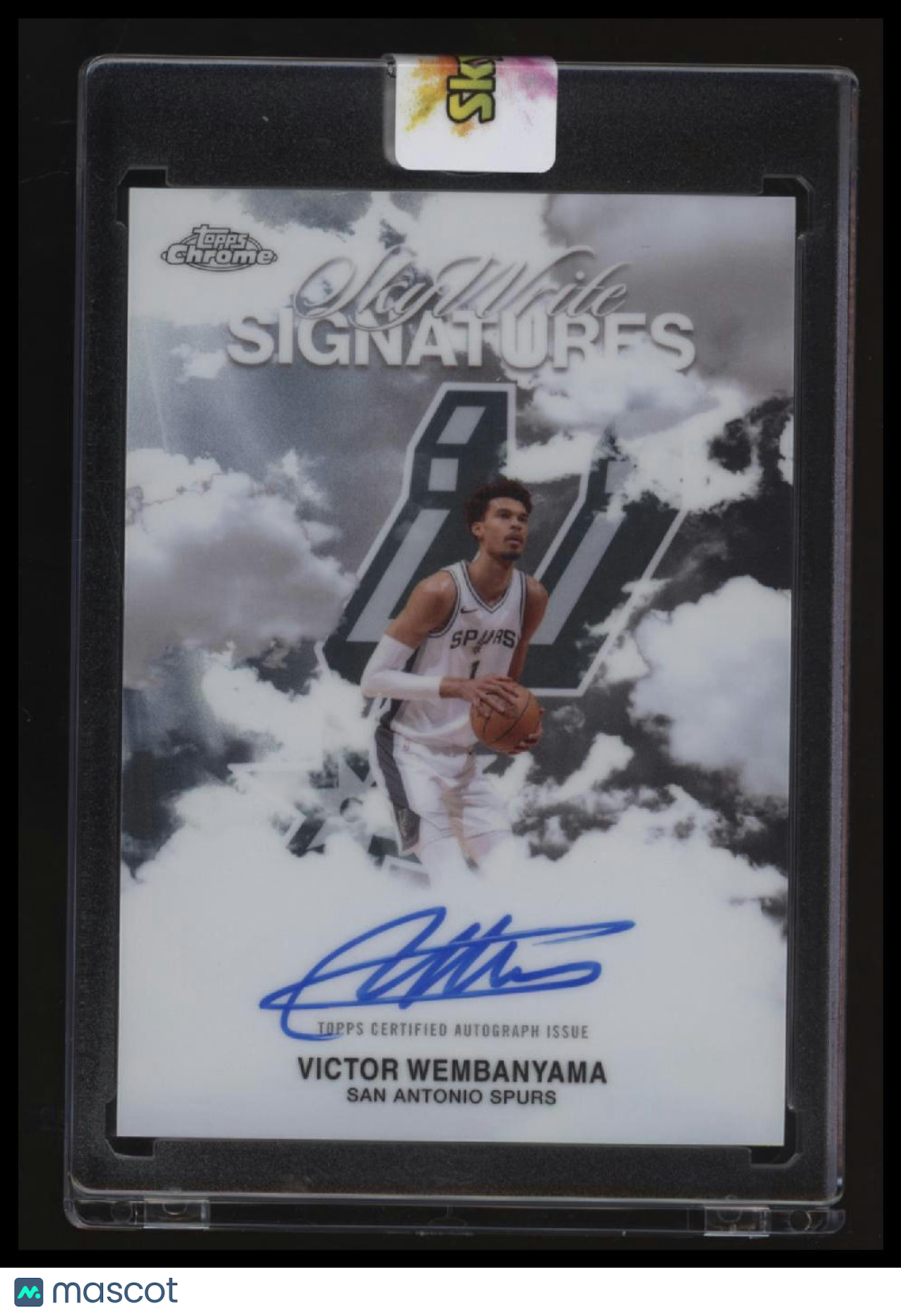 2025-26 Topps Chrome Victor Wembanyama Sky Write Signatures
