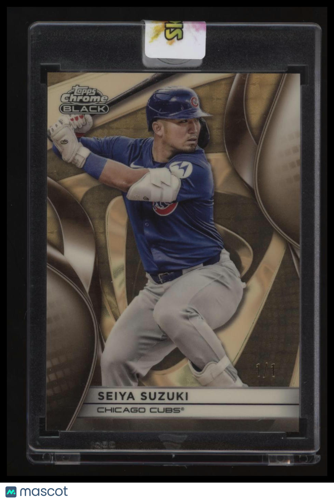 2025 Topps Chrome Black Seiya Suzuki SuperFractors #/1