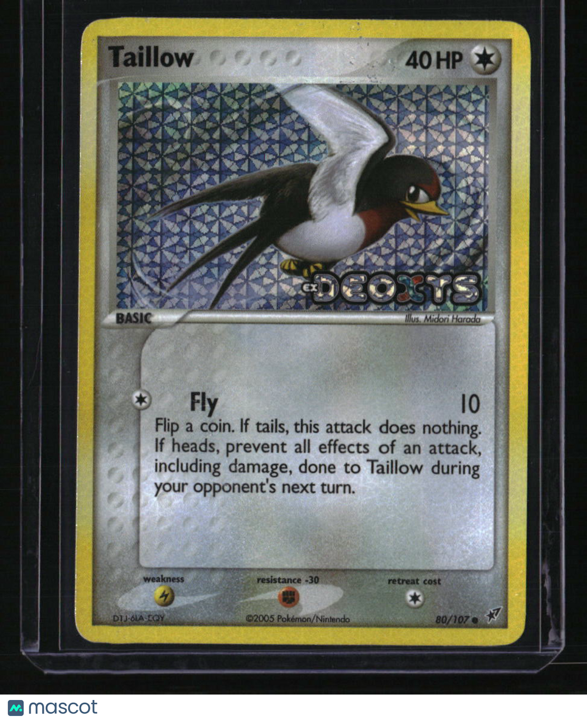 EX Deoxys Taillow Reverse Holo
