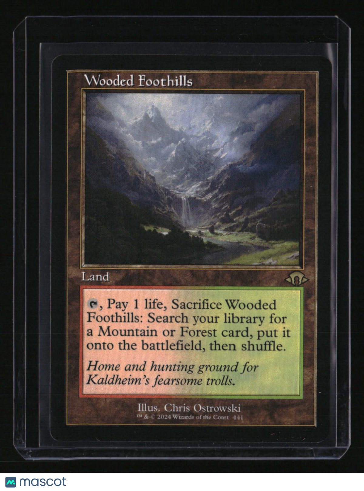Modern Horizons 3 Wooded Foothills (Retro Frame)