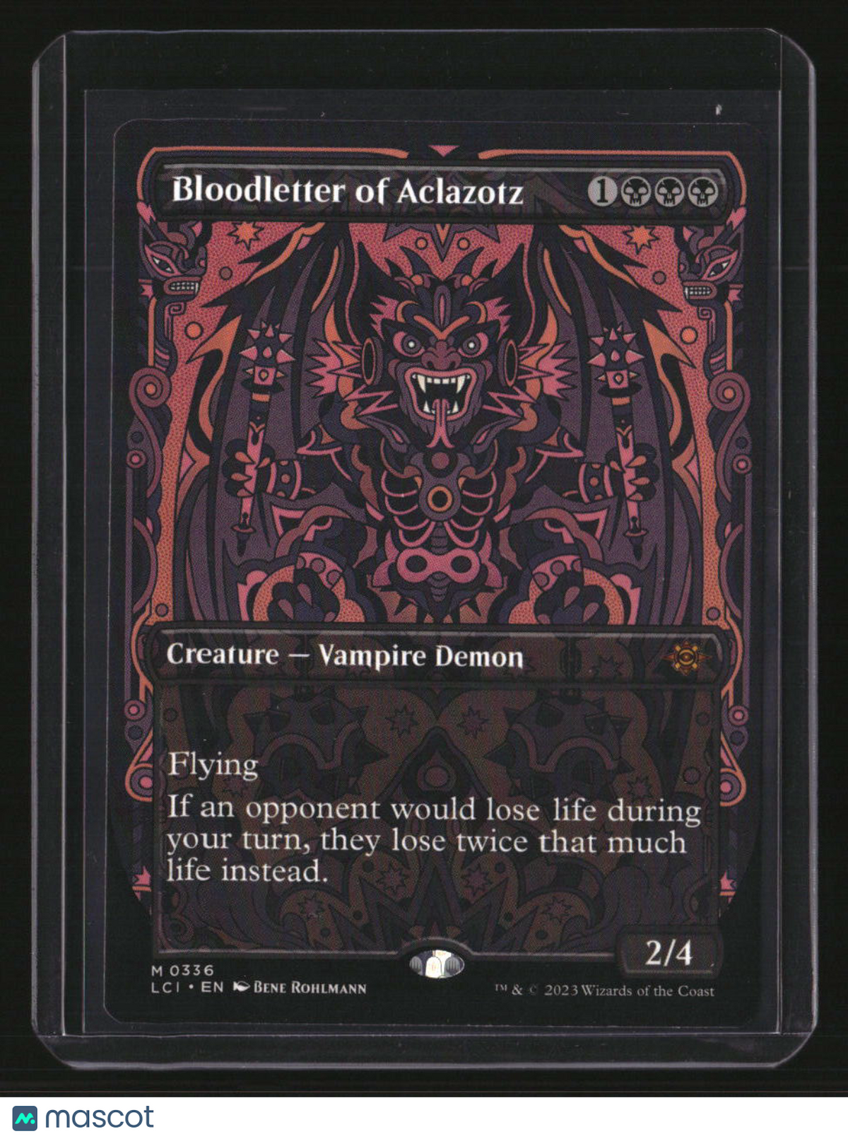 The Lost Caverns of Ixalan Bloodletter of Aclazotz (Borderless)