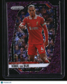 2024-25 Panini Prizm Premier League Virgil van Dijk Purple Breakaway #/25