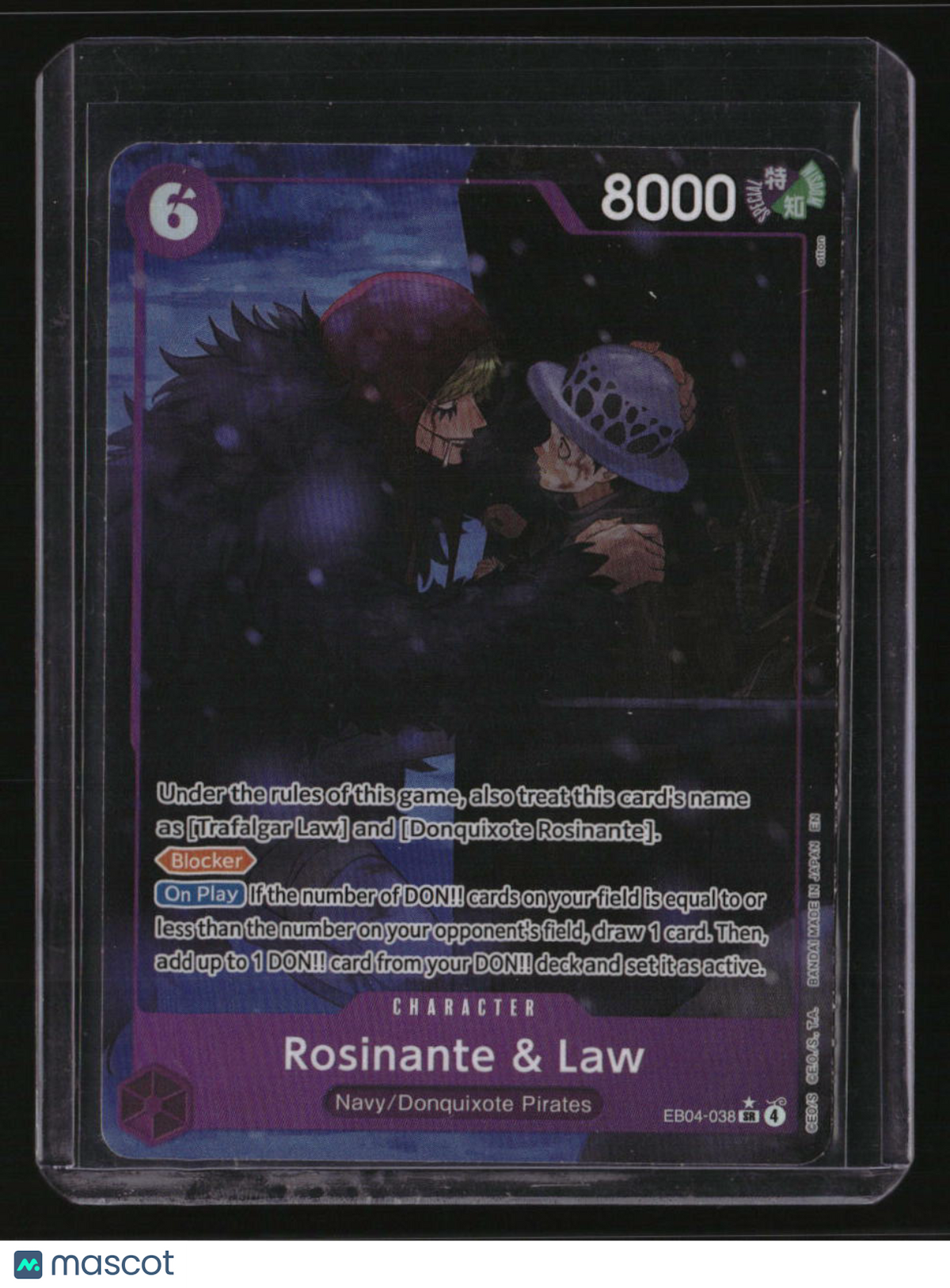 The Azure Sea's Seven Rosinante & Law (Alternate Art)