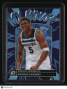 2024-25 Donruss Optic #2 Anthony Edwards My House Purple