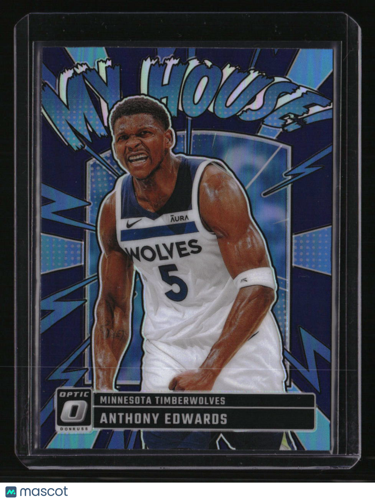 2024-25 Donruss Optic #2 Anthony Edwards My House Purple