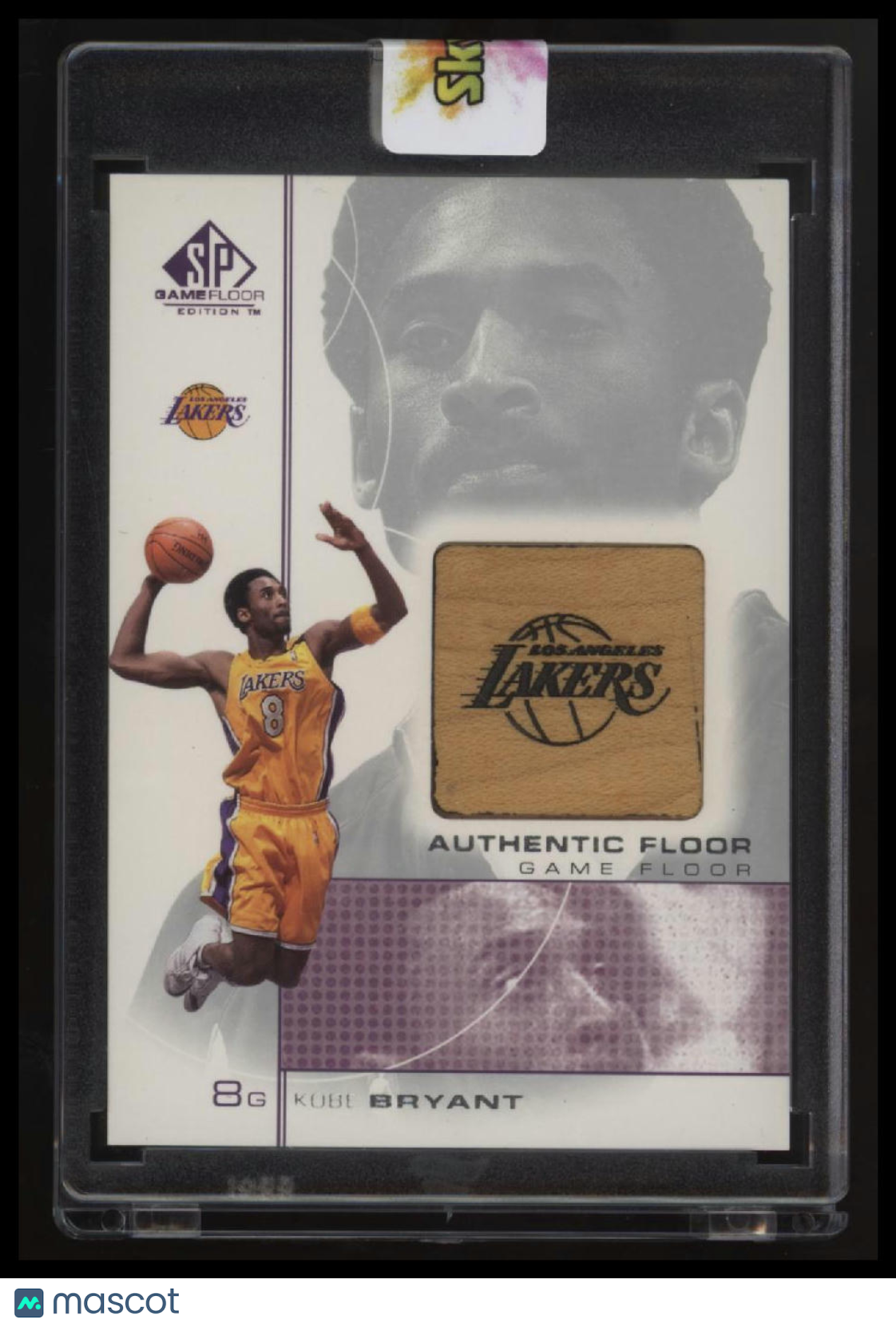 2000-01 SP Game Floor Kobe Bryant Authentic Floor