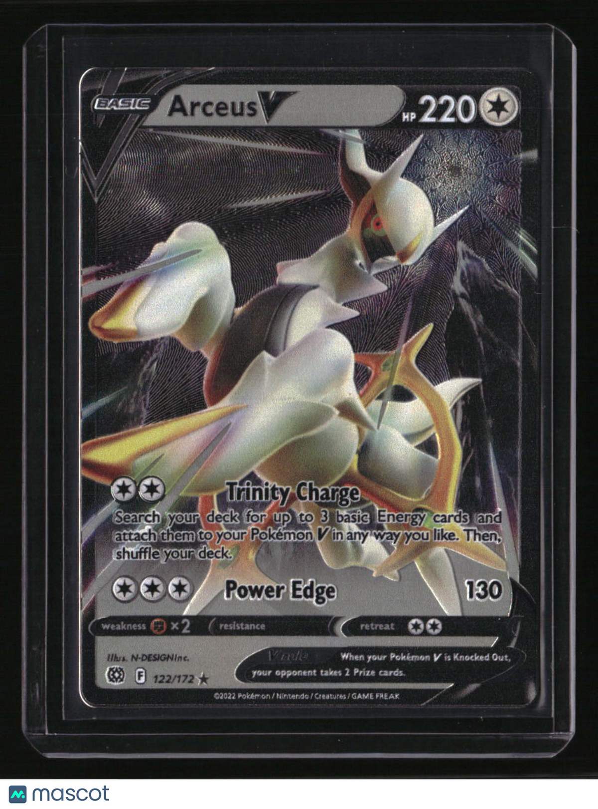 Miscellaneous Cards & Products Arceus V - Metal Card