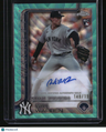 2025 Topps Chrome Update Will Warren Rookie Debut Auto Aqua Wave #/199