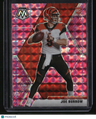 2020 Panini Mosaic Joe Burrow Prizm Camo Pink