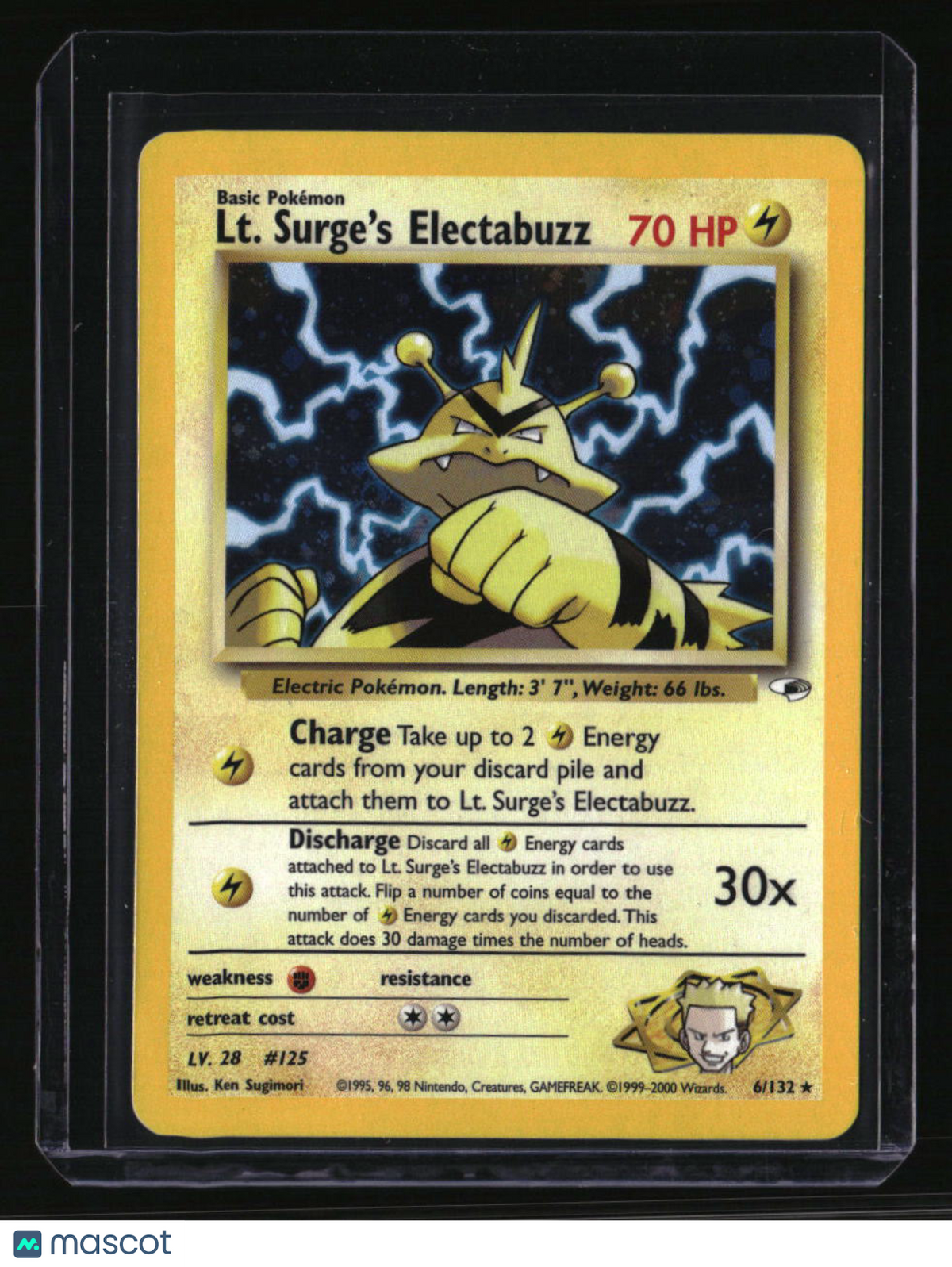 Gym Heroes Lt. Surge's Electabuzz (6)