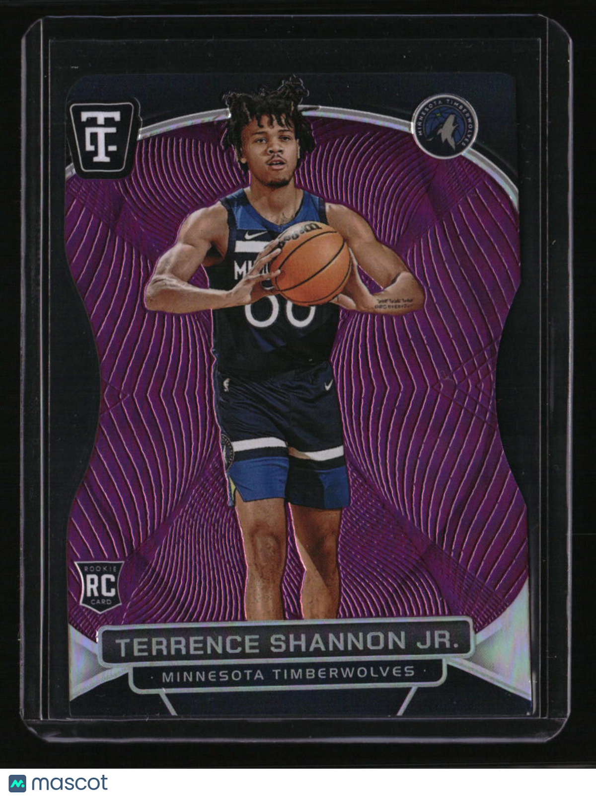 2024-25 Totally Certified Terrence Shannon Jr. Purple Platinum Die Cut 1/49