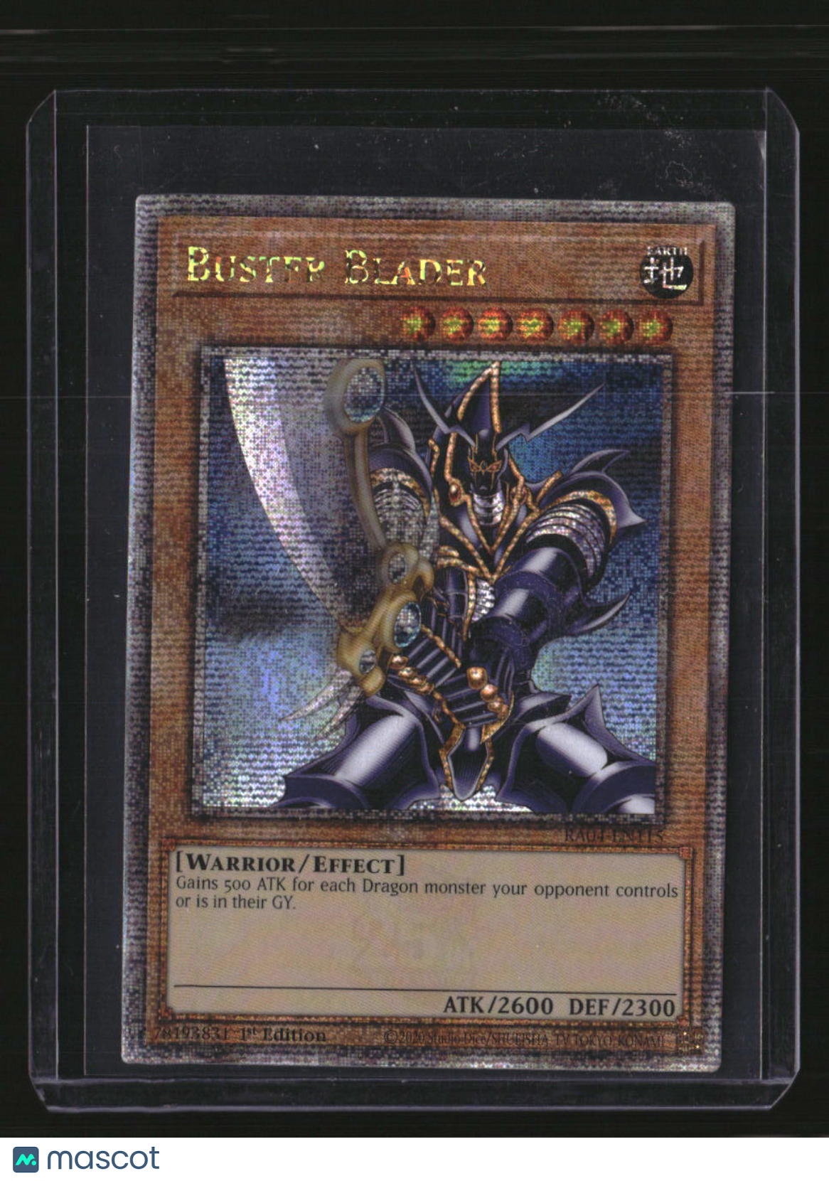 Quarter Century Stampede Buster Blader (Quarter Century Secret Rare)