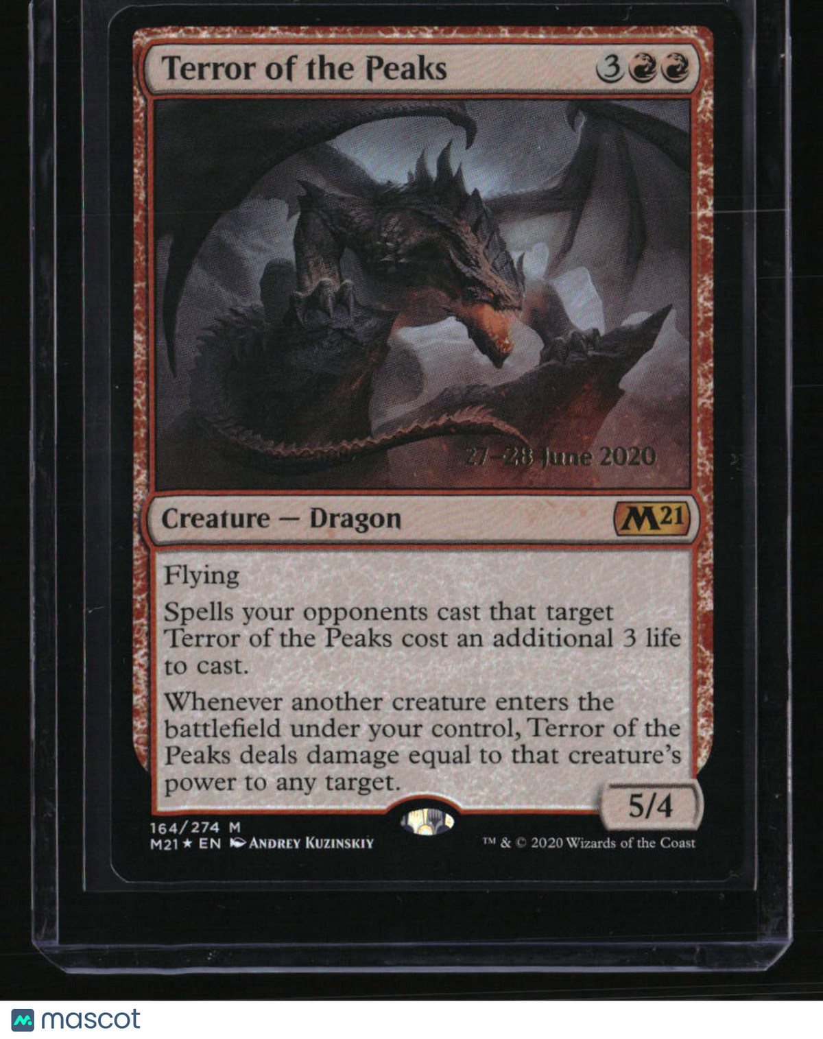 Prerelease Cards Terror of the Peaks (M21)