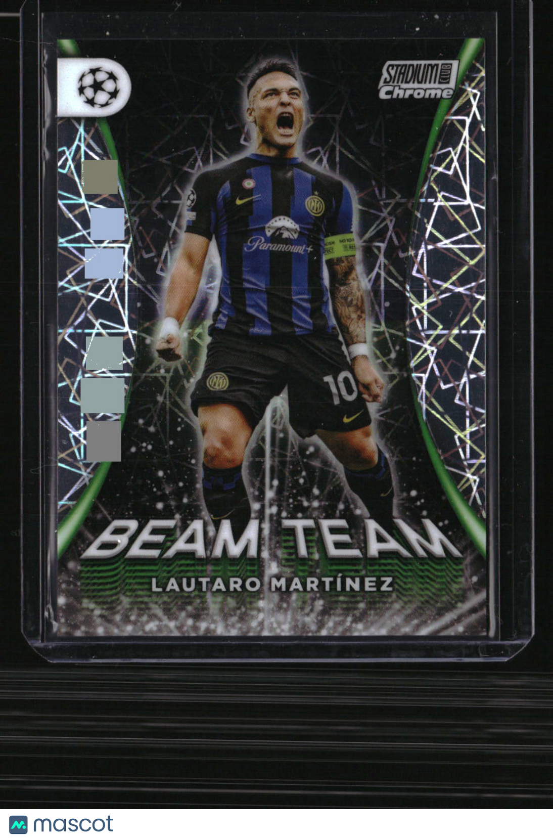 2023-24 Stadium Club Chrome UEFA Champions League Lautaro Martínez Beam Team
