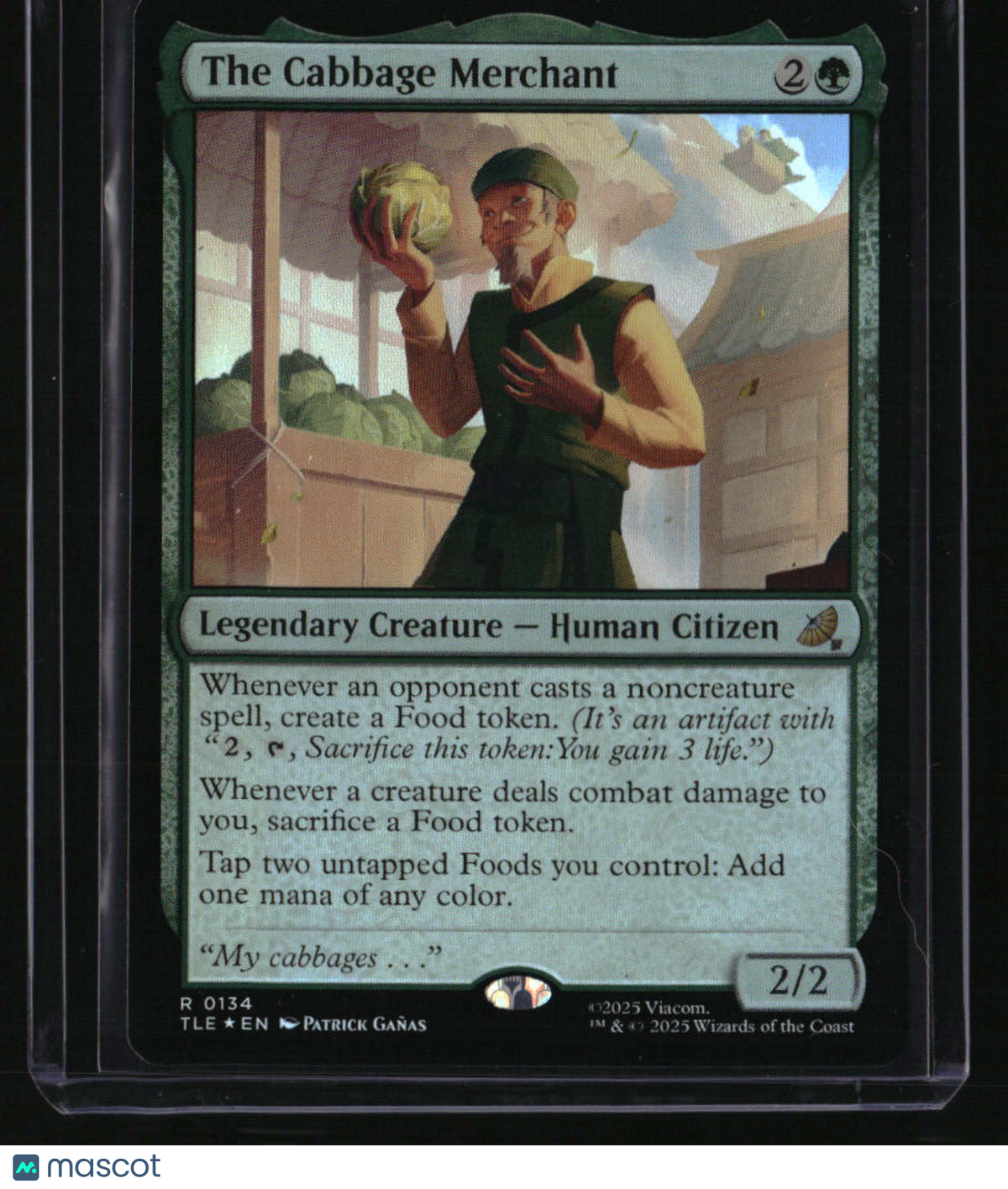 Avatar: The Last Airbender: Eternal-Legal The Cabbage Merchant Foil