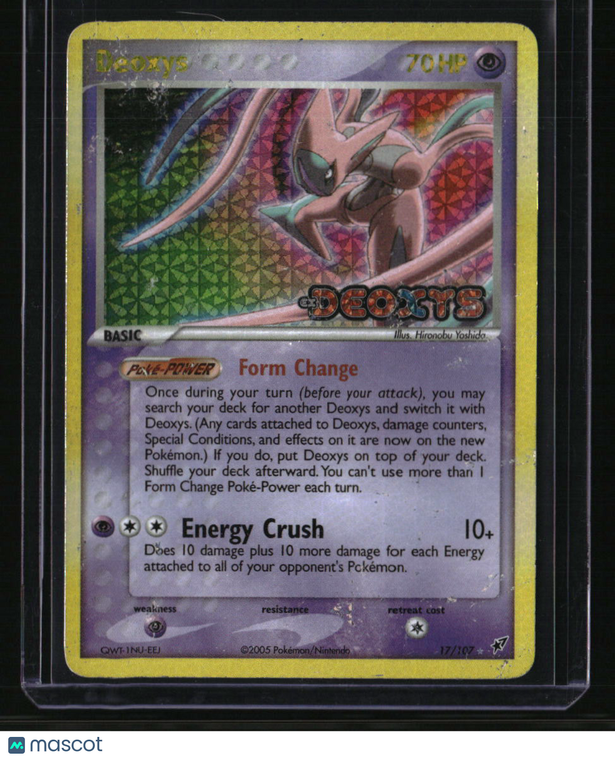 Deoxys Deoxys (Attack Forme) Reverse Holo
