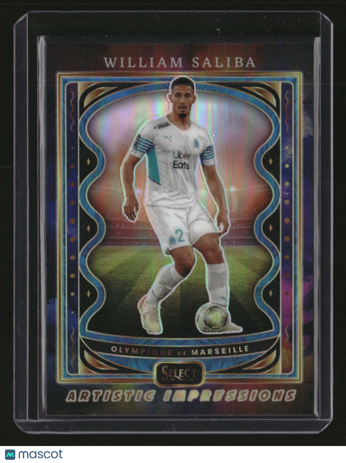 2025-26 Panini Select Ligue 1 William Saliba Artistic Impressions