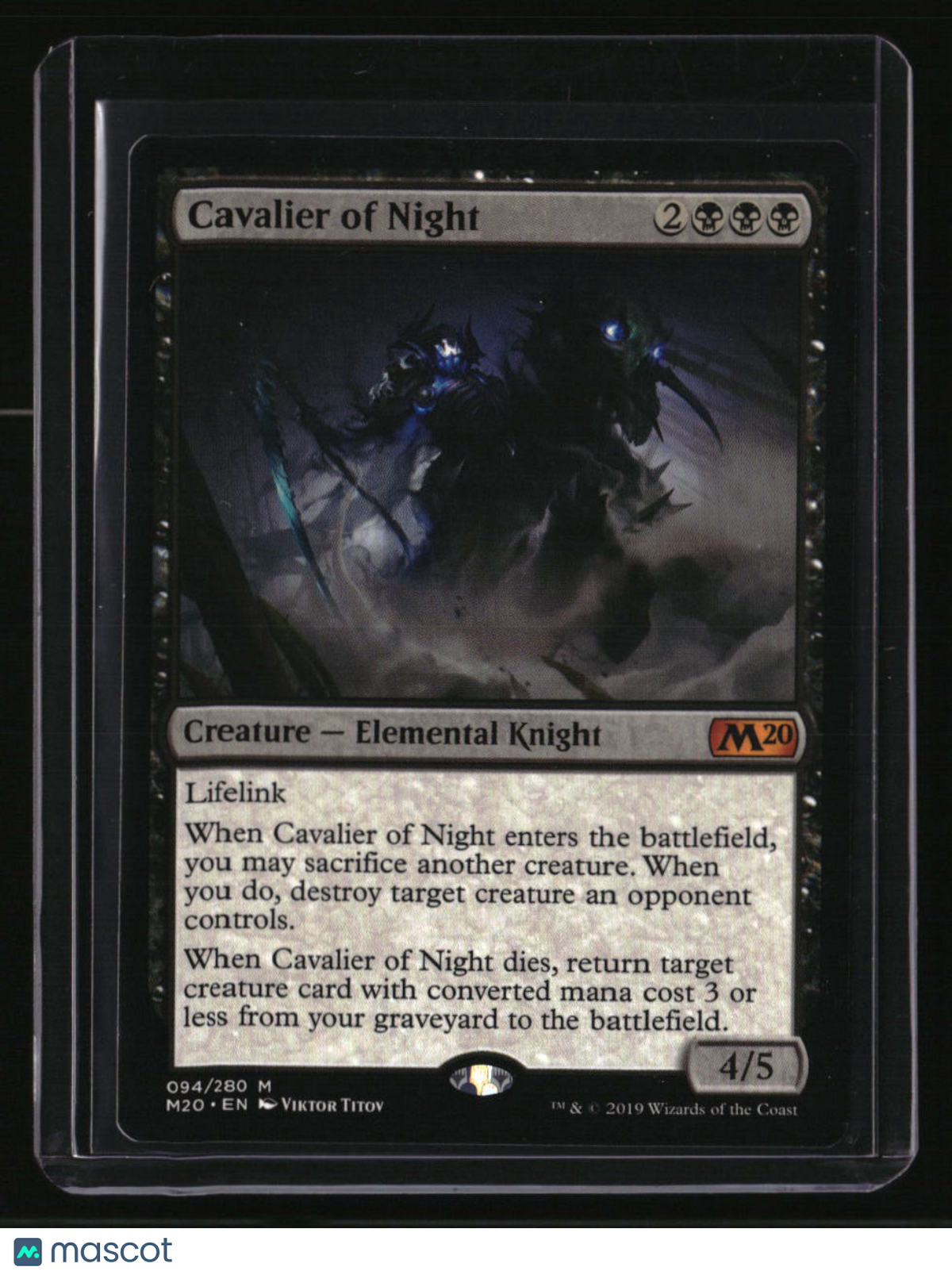 Core Set 2020 Cavalier of Night